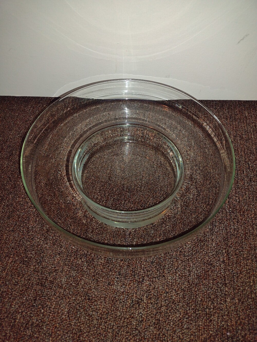 Big Glass Candle Holder